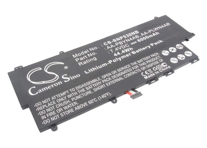 Black Battery For Samsung Np-530, Np-530u3b-a01, Np-530u3b-a02 7.4v, 6000mah - 44.40wh Notebook, Laptop Cameron Sino Technology Limited   