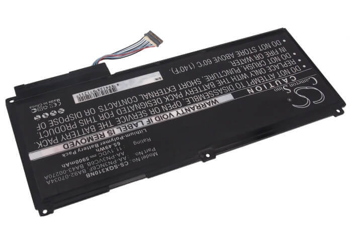 Black Battery For Samsung Np-sf511, Qx310, Qx410 11.1v, 5900mah - 65.49wh Notebook, Laptop Cameron Sino Technology Limited (Suspended)   