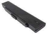 Black Battery For Sony S49cp/ B, Vaio Vgc-lb52b, Vaio Vgn-fj92s 11.1v, 4400mah - 48.84wh Notebook, Laptop Cameron Sino Technology Limited   