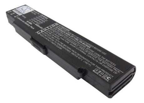 Black Battery For Sony S49cp/ B, Vaio Vgc-lb52b, Vaio Vgn-fj92s 11.1v, 4400mah - 48.84wh Notebook, Laptop Cameron Sino Technology Limited   