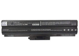 Black Battery For Sony Vaio Vgn-aw230j/h, Vaio Vgn-aw235j/b, Vaio Vgn-aw290jfq 11.1v, 6600mah - 73.26wh Batteries for Electronics Cameron Sino Technology Limited   