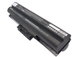 Black Battery For Sony Vaio Vgn-aw41jf, Vaio Vgn-aw41mf, Vaio Vgn-aw41xh 11.1v, 6600mah - 73.26wh Notebook, Laptop Cameron Sino Technology Limited   