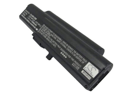 Black Battery For Sony Vaio Vgn-tx56c/w, Vaio Vgn-tx16sp/w, Vaio Vgn-tx2xp/l 7.4v, 11000mah - 81.40wh Notebook, Laptop Cameron Sino Technology Limited   