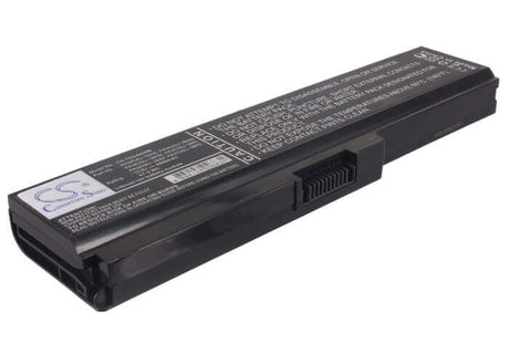 Black Battery For Toshiba Equium U400-124, Equium U400-145, Equium U400-146 10.8v, 4400mah - 47.52wh Notebook, Laptop Cameron Sino Technology Limited (Suspended)   