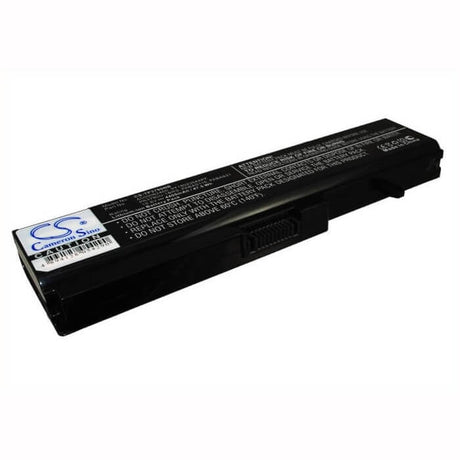 Black Battery For Toshiba Portege T110, Portege T112, Portege T130 10.8v, 4400mah - 47.52wh Notebook, Laptop Cameron Sino Technology Limited   