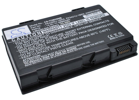 Black Battery For Toshiba Satellite M30x-s171st, Satellite M40x-185, Satellite Pro M40x-260 14.8v, 2200mah - 32.56wh Notebook, Laptop Cameron Sino Technology Limited (Suspended)   