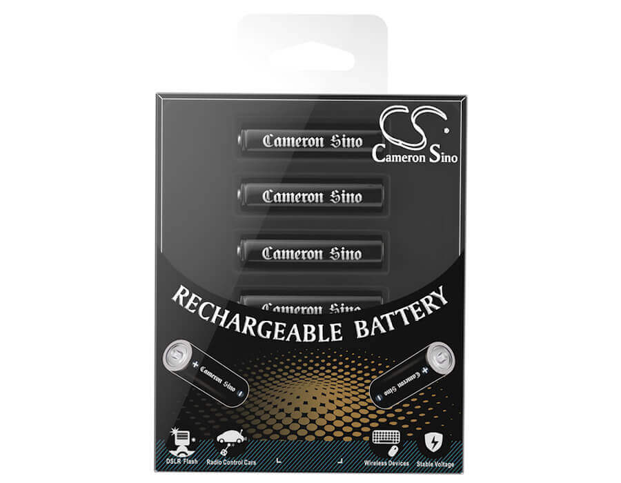 Cameronsino Pack Of 4 Aaa Rechargeable Nimh Battery - 800 Mah AAA Cameron Sino Technology Limited   