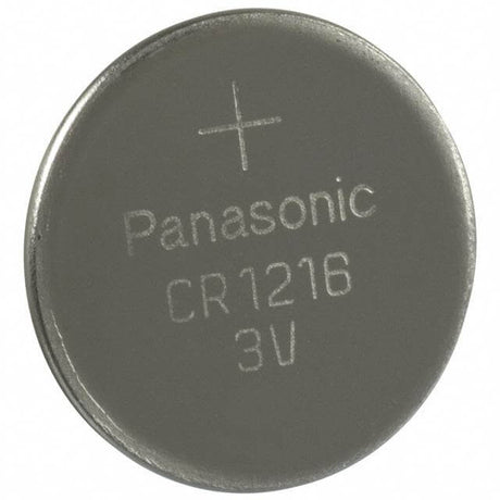 Cr1216 3 Volt Lithium Battery Replacement Battery By Use Panasonic   