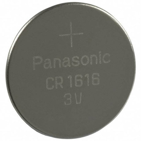 Cr1616 3 Volt Lithium Battery Replacement Battery By Use Panasonic   