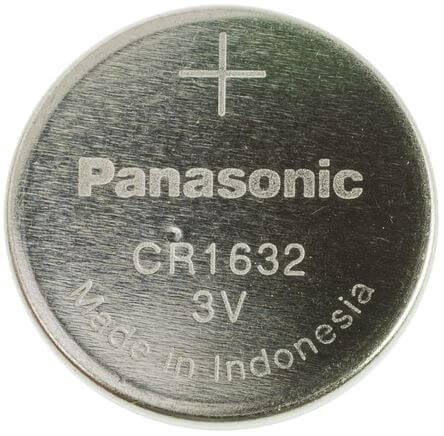 Cr1632 3 Volt Lithium Battery Replacement Battery By Use Panasonic   