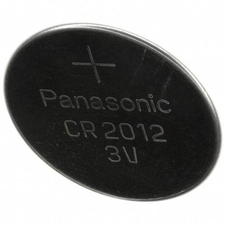 Cr2012 3 Volt Lithium Battery Replacement Battery By Use Panasonic   