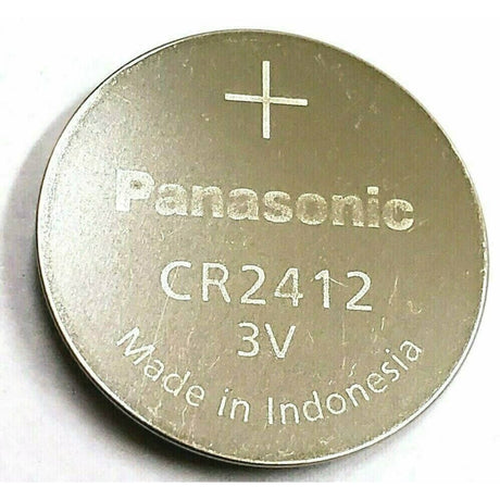 Cr2412 3 Volt Lithium Battery Replacement Battery By Use Panasonic   
