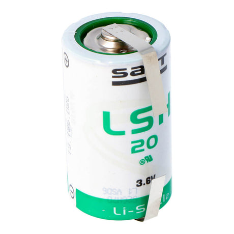 D-size 3.6v 13000mah Saft Lsh20 Battery With Unidirectional Tabs Battery By Use Saft Lithium Batteries   