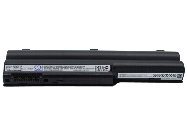 Dark Grey Battery For Fujit'su Lifebook S7011, Lifebook S7021, Lifebook S7025 10.8v, 4400mah - 47.52wh Batteries for Electronics Cameron Sino Technology Limited   