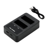 Dual Battery Charger To Charge Lc-e8, Lc-e8c, Lc-e8e, Lp-e8 Camera Charger Cameron Sino Technology Limited   