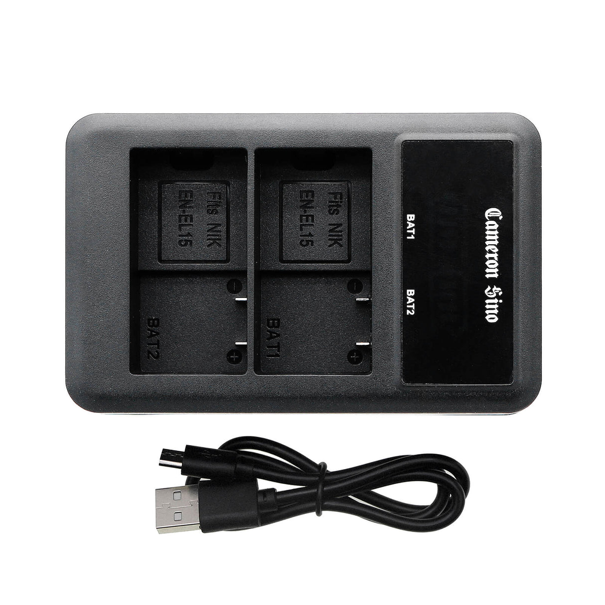 Dual Charger Fits Nikon 1 V1, Coolpix D7000, Camera Charger Cameron Sino Technology Limited   