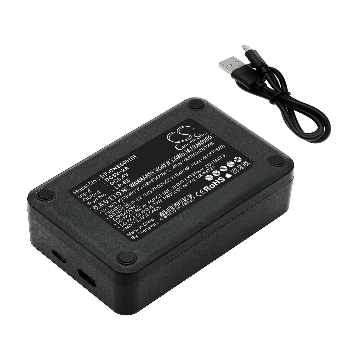 Dual Charger For Canon Lc-e5, Lp-e5 Batteries Camera Charger Cameron Sino Technology Limited   