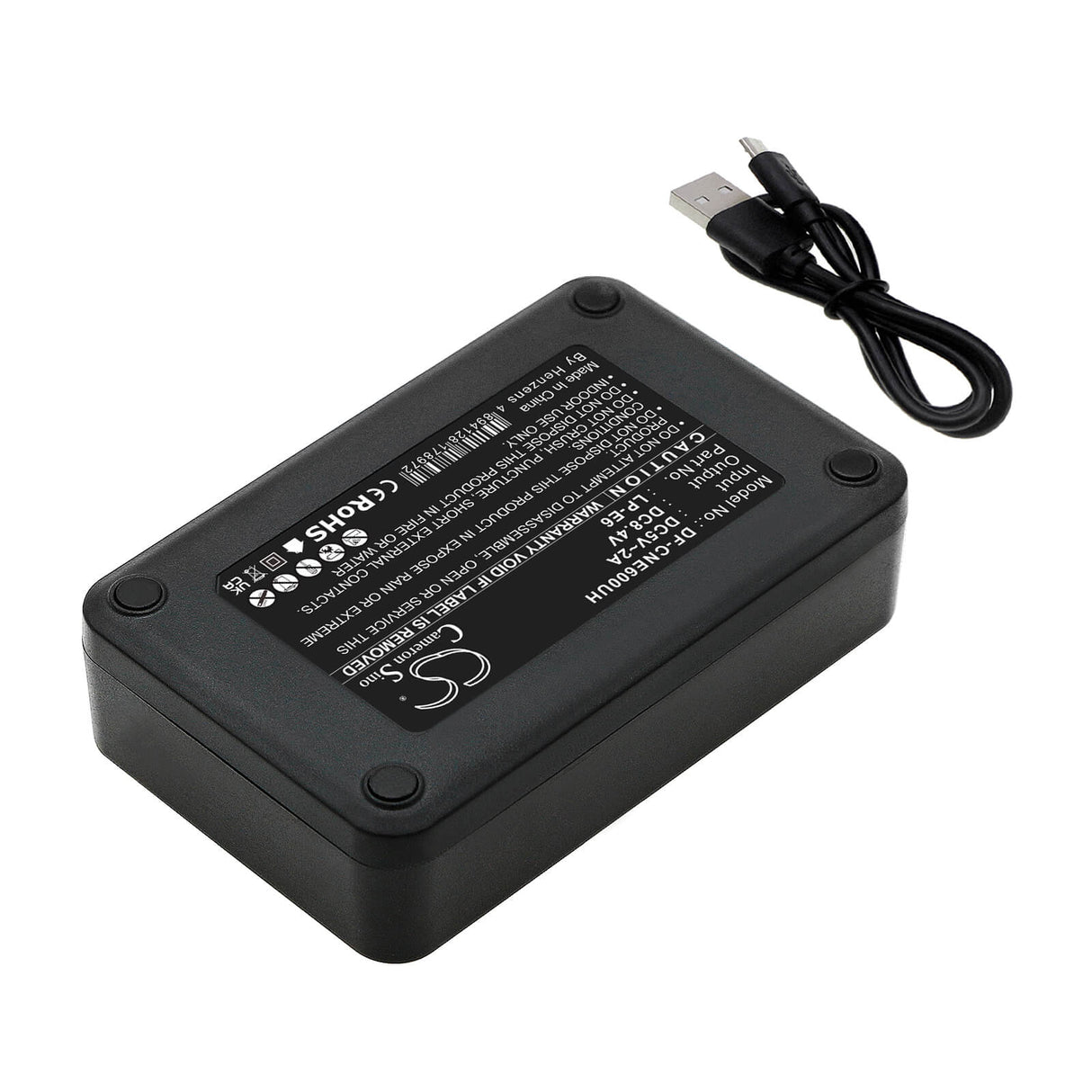 Dual Charger To Charge Canon Lp-e6, Lp-e6n, Lc-e6, Lc-e6e Camera Charger Cameron Sino Technology Limited   