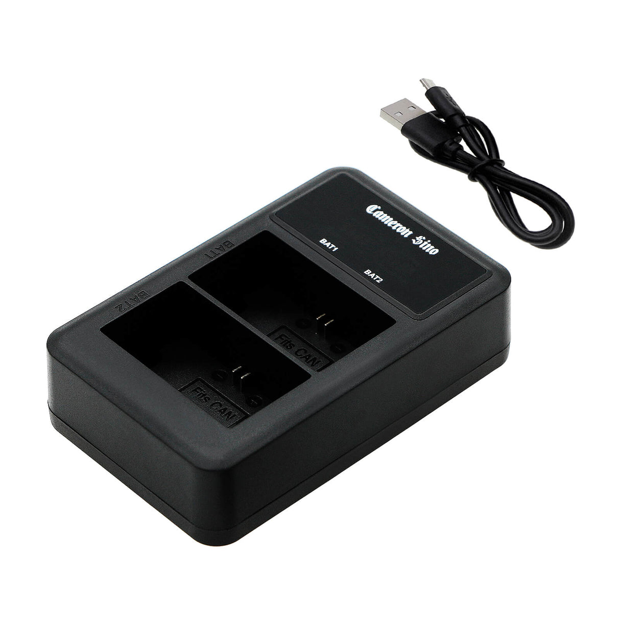 Dual Charger To Charge Canon Lp-e6, Lp-e6n, Lc-e6, Lc-e6e Camera Charger Cameron Sino Technology Limited   