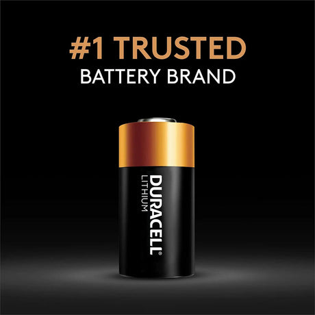 Duracell 3v Dl123a 1400mah Lithium Battery Replaces Cr123, Cr123a - Non Rechargeable Sealed Lead Acid Duracell   