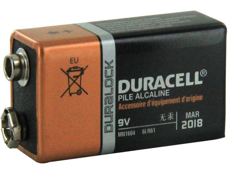 Duracell 9 Volt Alkaline Battery Mn1604 - Non Rechargeable Battery By Use Suspended Product   