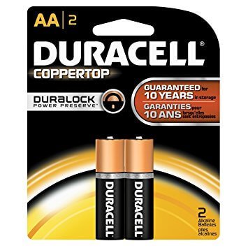 Duracell Aa 2 Pack Coppertop Batteries Model Mn1500 2 On Card Sealed Lead Acid CB Range   