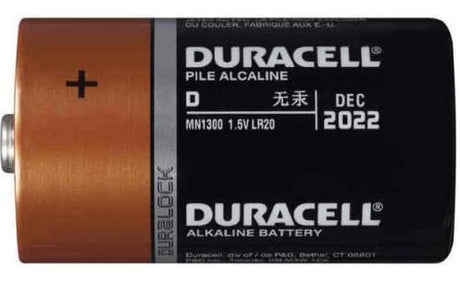 Duracell D Coppertop Alkaline Batteries Model Mn1300 - Non Rechargeable Sealed Lead Acid CB Range   