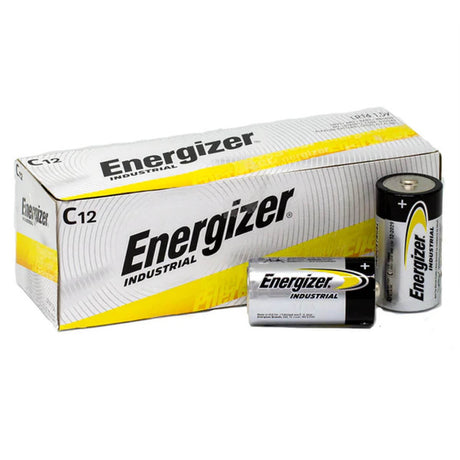 Energizer C Industrial Alkaline Batteries Model En93 - Non Rechargeable Battery By Use Energizer   