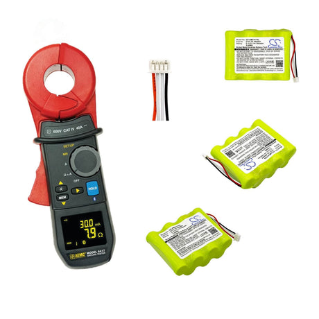 Equipment Battery For Aemc, 6417 Ground Tester, Pel 102, Pel 103 8.4v, 700mah - 5.88wh Equipment, Survey, Test Cameron Sino Technology Limited   