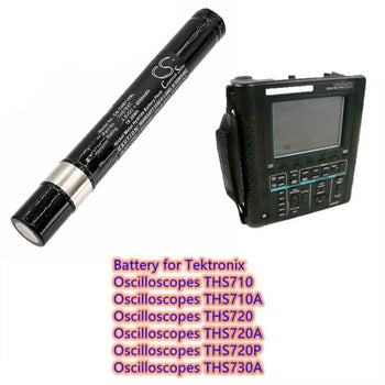 Equipment Battery for Tektronix, Oscilloscopes Ths710, Oscilloscopes Ths710a 4.8v, 4000mah - 19.20wh
