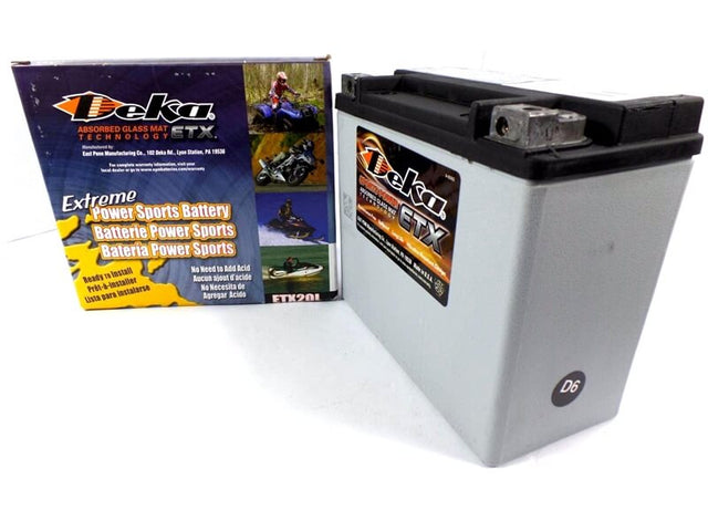 Etx14 12v 220 Cca Deka Agm Motorcycle Battery Other Batteries Suspended Product   