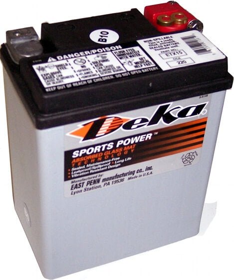 Etx15 12v 220 Cca Deka Agm Motorcycle Battery Other Batteries Suspended Product   