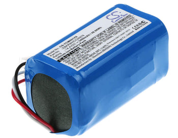 14.4V, Li-ion, 3400mAh, Vacuum battery fits Yujin Robot, Iclebo, Arte, Arte Ycr-m05, Light, 48.96Wh