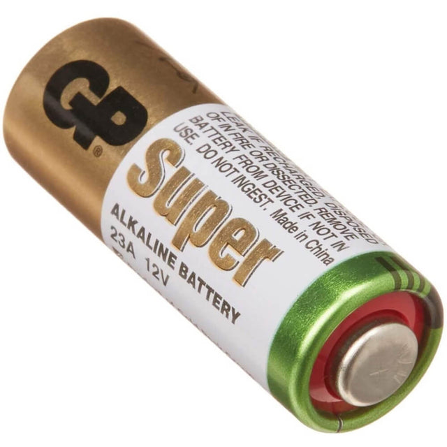 GP A23 12v Alkaline Battery For Alarm And Key Fobs Consumer Batteries GP Batteries   