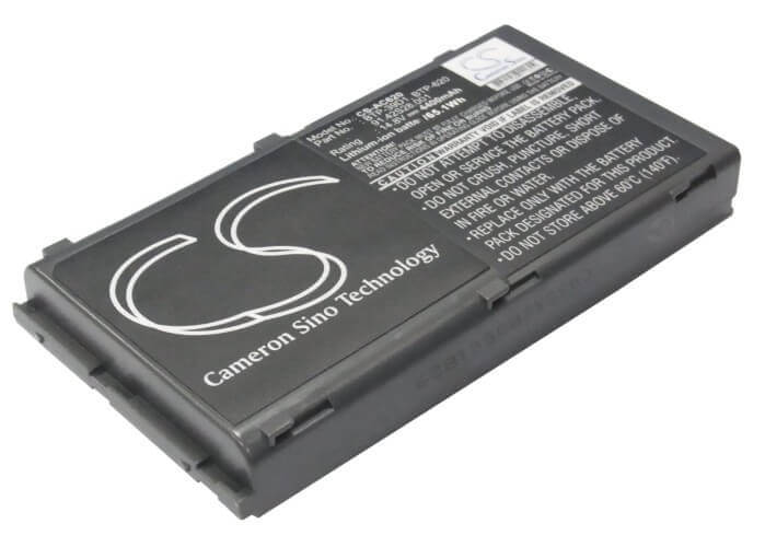 Grey Battery For Acer Travelmate 620, Travelmate 630, Travelmate 632 14.8v, 4400mah - 65.12wh Notebook, Laptop Cameron Sino Technology Limited   