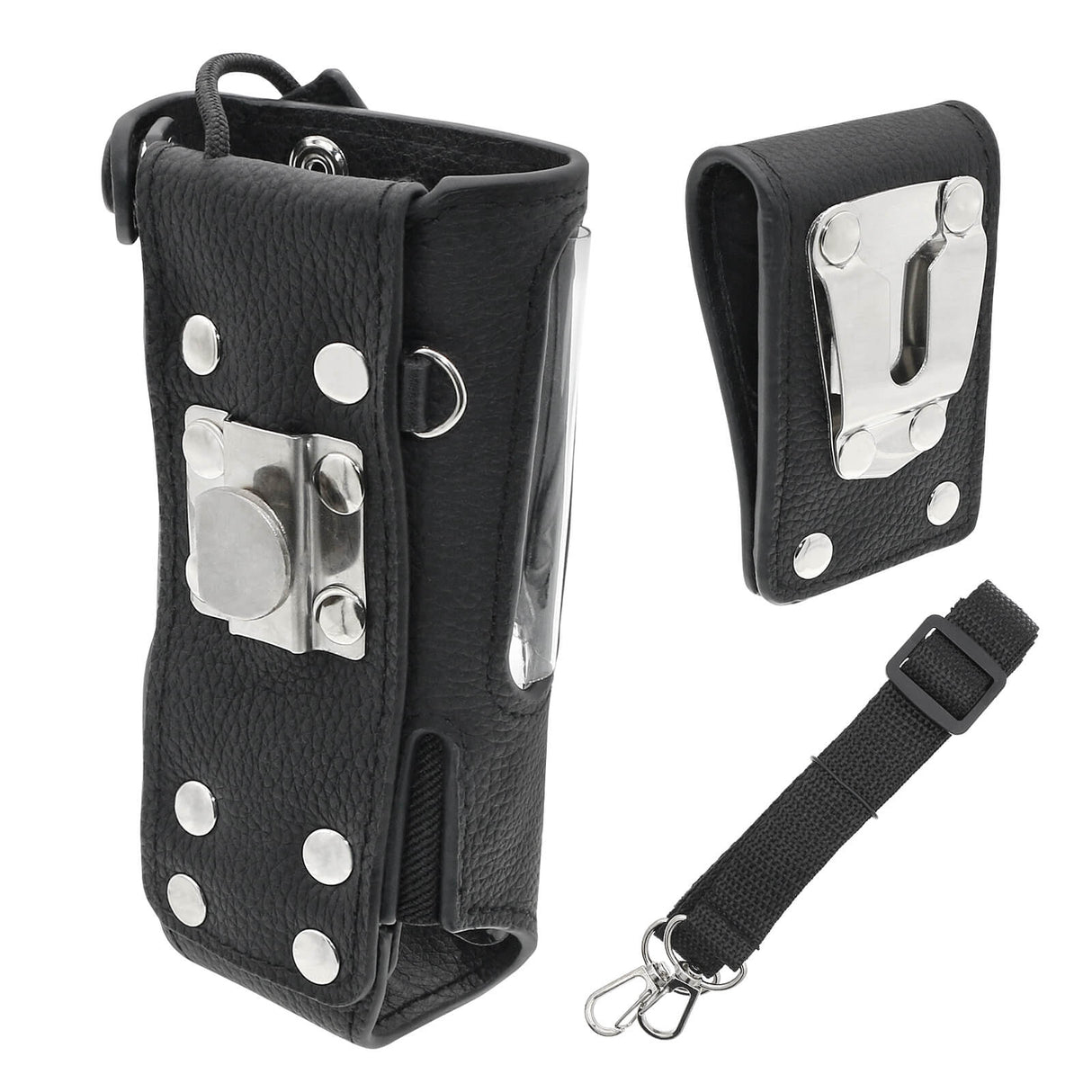 Hard Leather Carry Case, Fits Hytera two-Way radio Hp700, Hp705 Two-Way Radio Case Cameron Sino Technology Limited   