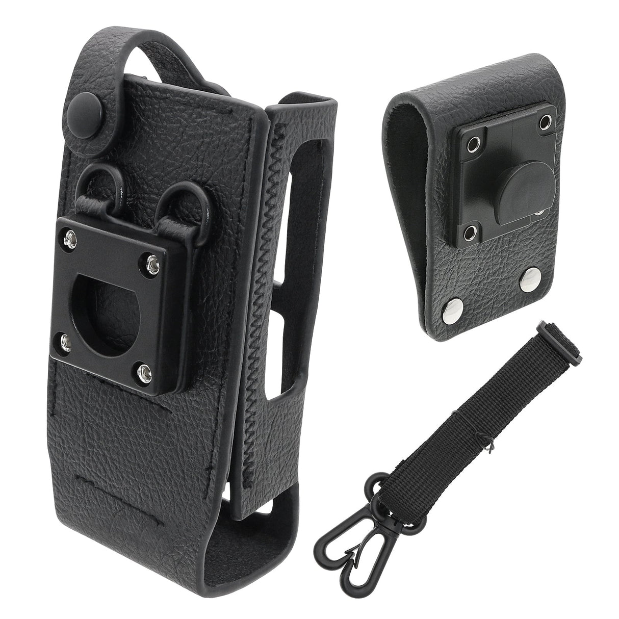 Hard Leather Carry Case, Fits Motorola Mtp810ex, Mtp850ex Two-Way Radio Case Cameron Sino Technology Limited   