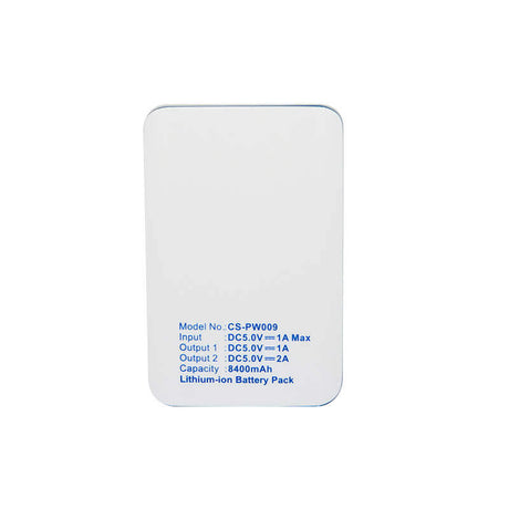 Hi Power White Usb Power Bank 5v, 8400mah - 42.00wh Power Bank Cameron Sino Technology Limited   