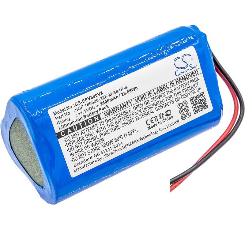 Li-ion 10.8v / 11.1v Battery Pack Replaces Style 3s1p, 2600mah - 28.86wh Battery By Use Cameron Sino Technology Limited   