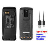 Two-Way radio Li-ion Battery, With USB Charge Port For Motorola, Mototrbo Dr3000, Mototrbo Dp3400 7.4v, 3350mah - 24.79wh Two-Way Radio Cameron Sino Technology Limited   