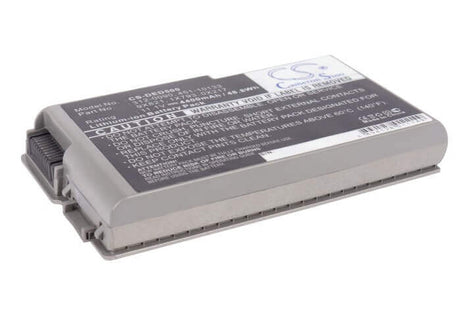 Metallic Silver Battery For Dell Inspiron 500m, Inspiron 510m, Inspiron 600m 11.1v, 4400mah - 48.84wh Batteries for Electronics Cameron Sino Technology Limited   