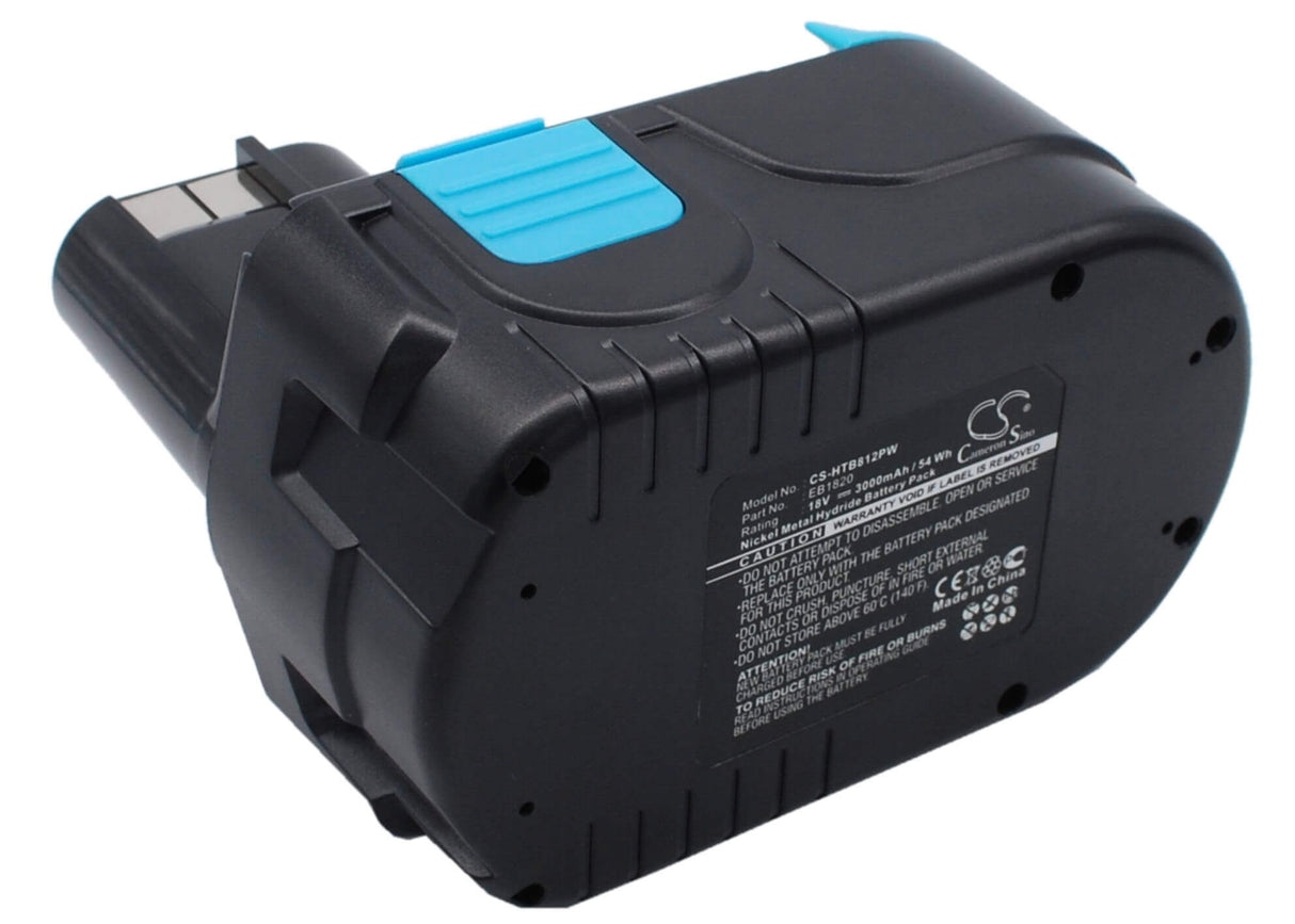 Nimh Battery For Hitachi C 18dl, C 18dlx, C 18dmr 18v, 3000mah - 54.00wh Power Tools Cameron Sino Technology Limited (Power Tools)   