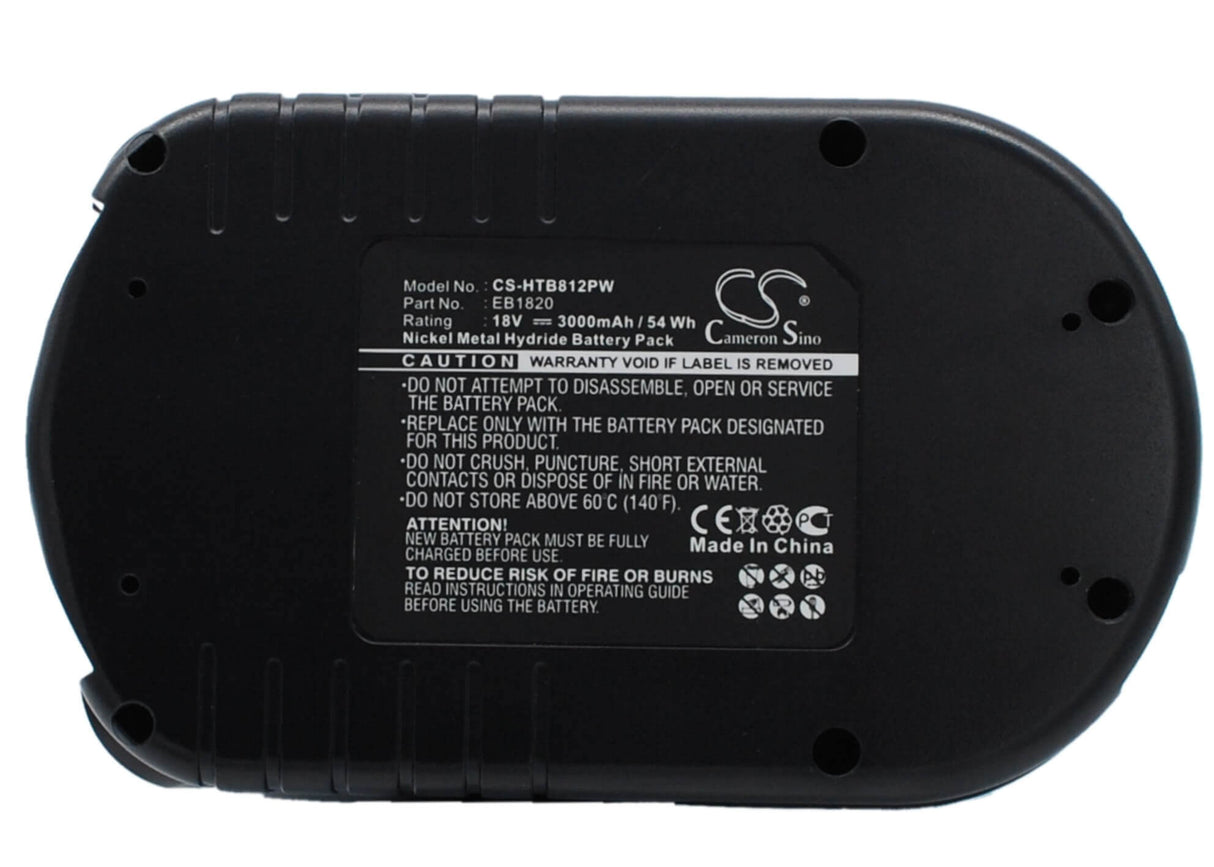 Nimh Battery For Hitachi C 18dl, C 18dlx, C 18dmr 18v, 3000mah - 54.00wh Power Tools Cameron Sino Technology Limited (Power Tools)   