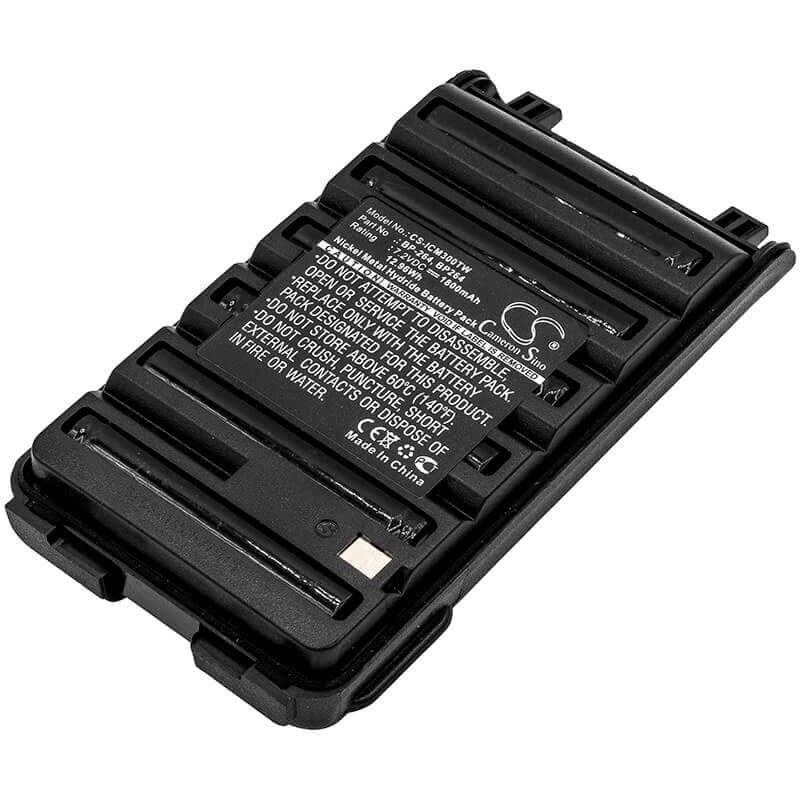 Nimh Battery For Icom Ic-f3001, Ic-f4001, Ic-f3003 7.2v, 1800mah - 12.96wh Two-Way Radio Cameron Sino Technology Limited   