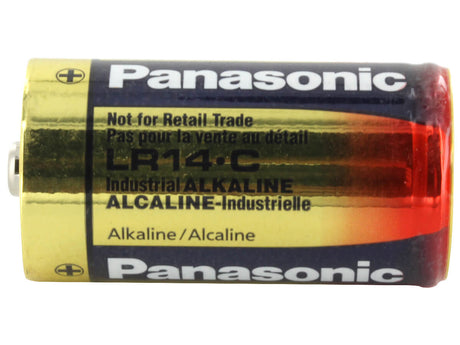 Panasonic C Industrial Alkaline Batteries Model Lr14xwa - Non Rechargeable Sealed Lead Acid CB Range   