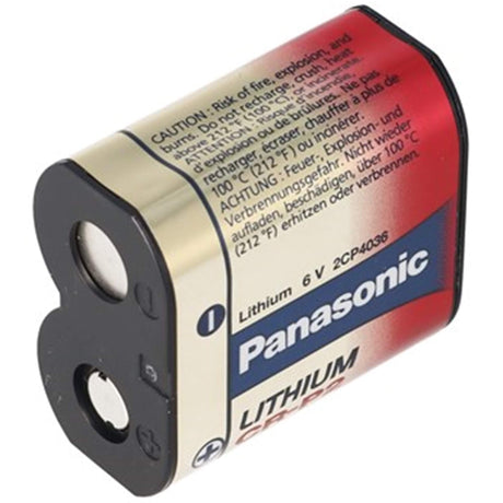 Panasonic Lithium Cr-p2 6v, 1400 Mah Sealed Lead Acid Panasonic   