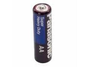 Panasonic Super Heavy Duty Aa Batteries - Non Rechargeable - Carbon Zinc Battery By Use Suspended Product   