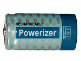 Powerizer C Button Top Nimh Rechargeable Battery - 5000 Mah Sealed Lead Acid Powerizer Bare Cell  