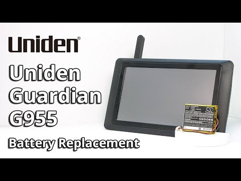 Battery For Uniden, Guardian G955, Guardian Udr, Udr744 3.7v, 2000mah - 7.40wh Home Security Camera Cameron Sino Technology Limited