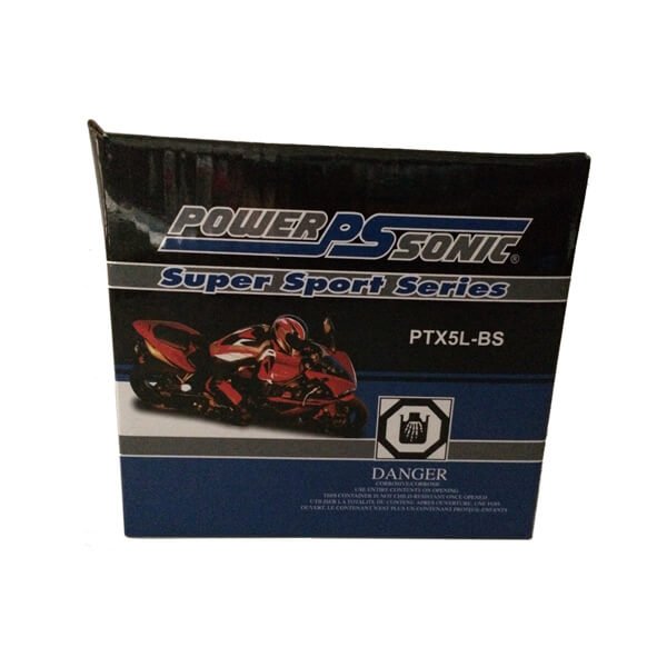 Ptx5l-bs 12v 60 Cca Powersonic Agm Motorcycle Battery Other Batteries CB Range   